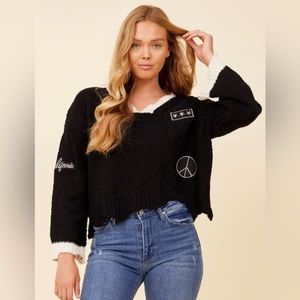 Vintage Havana Chenille Sweater Like New